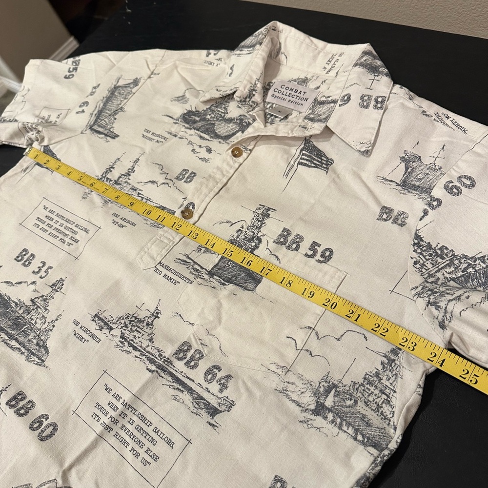Combat Collection Men's Battleship Shirt M - Picture 5 of 6